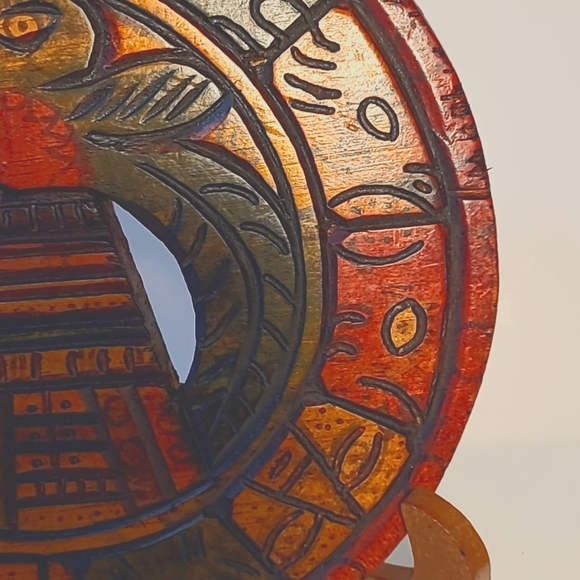 Vintage Mayan/Aztec Wall Art - Picture 4 of 5